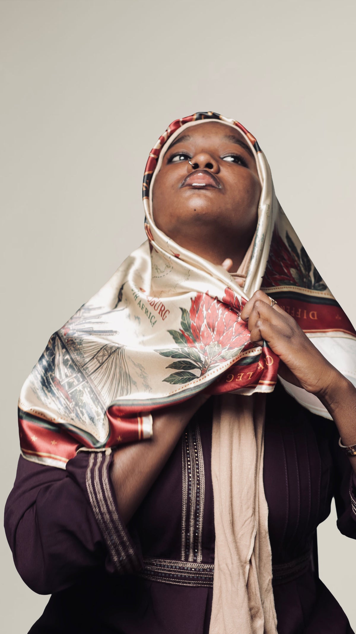 5yrs Of Dedication Silk scarf