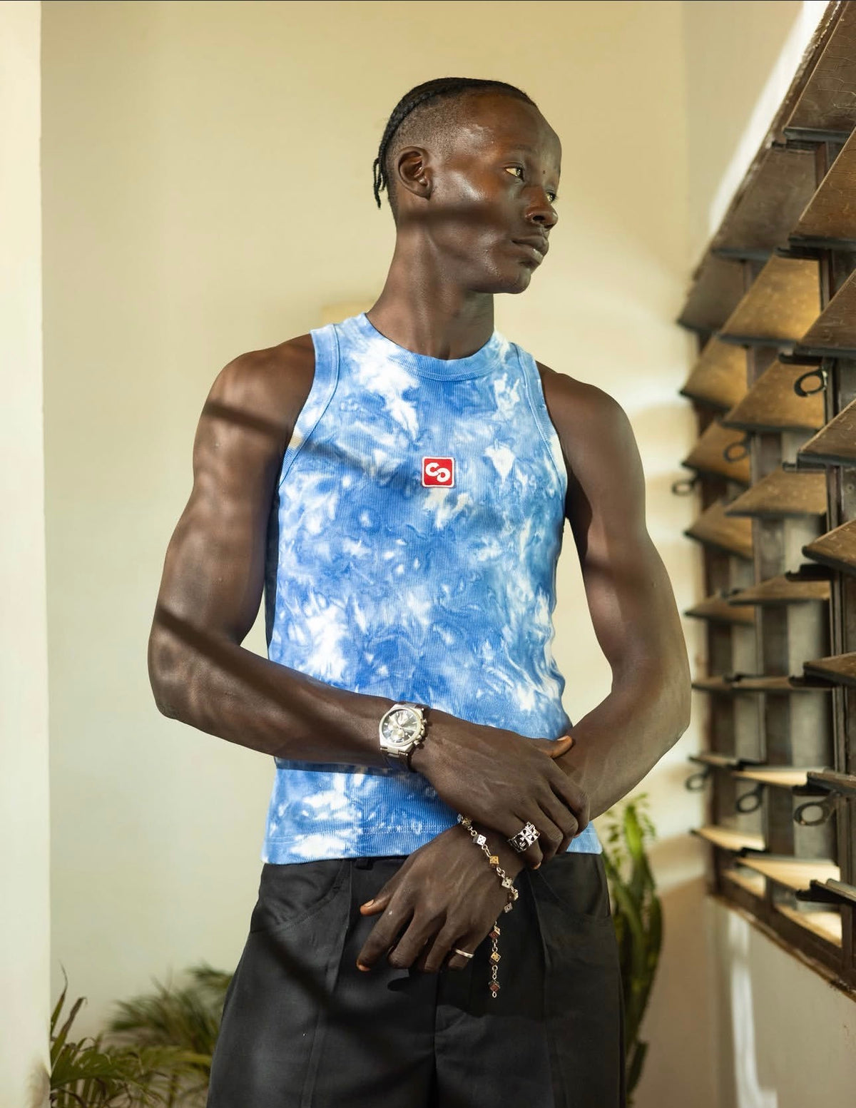 Becoming Tie and dye Tank top